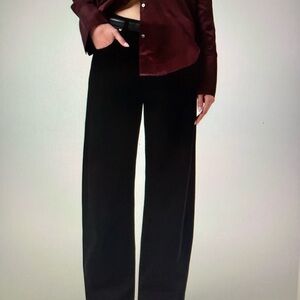 Citizens Of Humanity Black Wide Leg Pants
